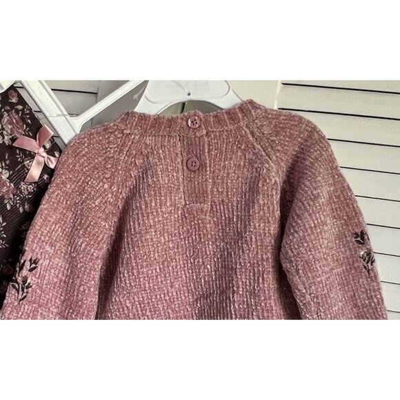 Nicole Miller New York Baby 2-Piece Set 0/3M Sweater & Leggings Cottagecore NWT - Picture 8 of 8